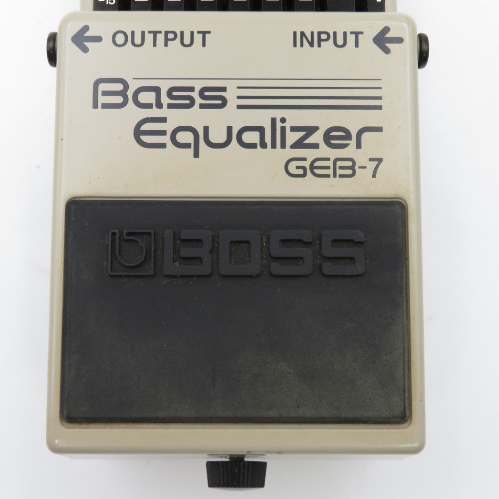 BOSS ボス エフェクター Bass Equalizer ベースイコライザー GEB-7