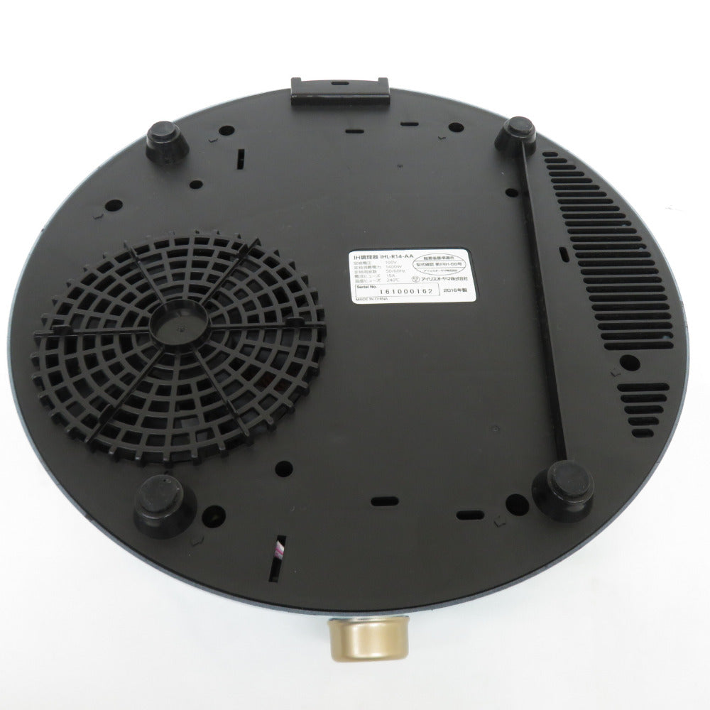 IRIS OHYAMA アイリスオーヤマ キッチン家電 IHクッキングヒーター ricopa 1400W デザイン アッシュブルー IHL-R14-AA