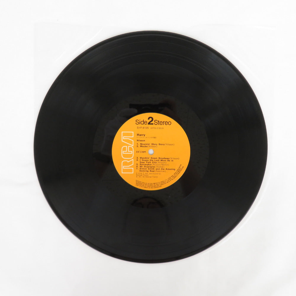 レコード 二ルソン ハリー・二ルソンの肖像 LP盤 HARRY NILSSON SHP-6105 動作未確認 難あり