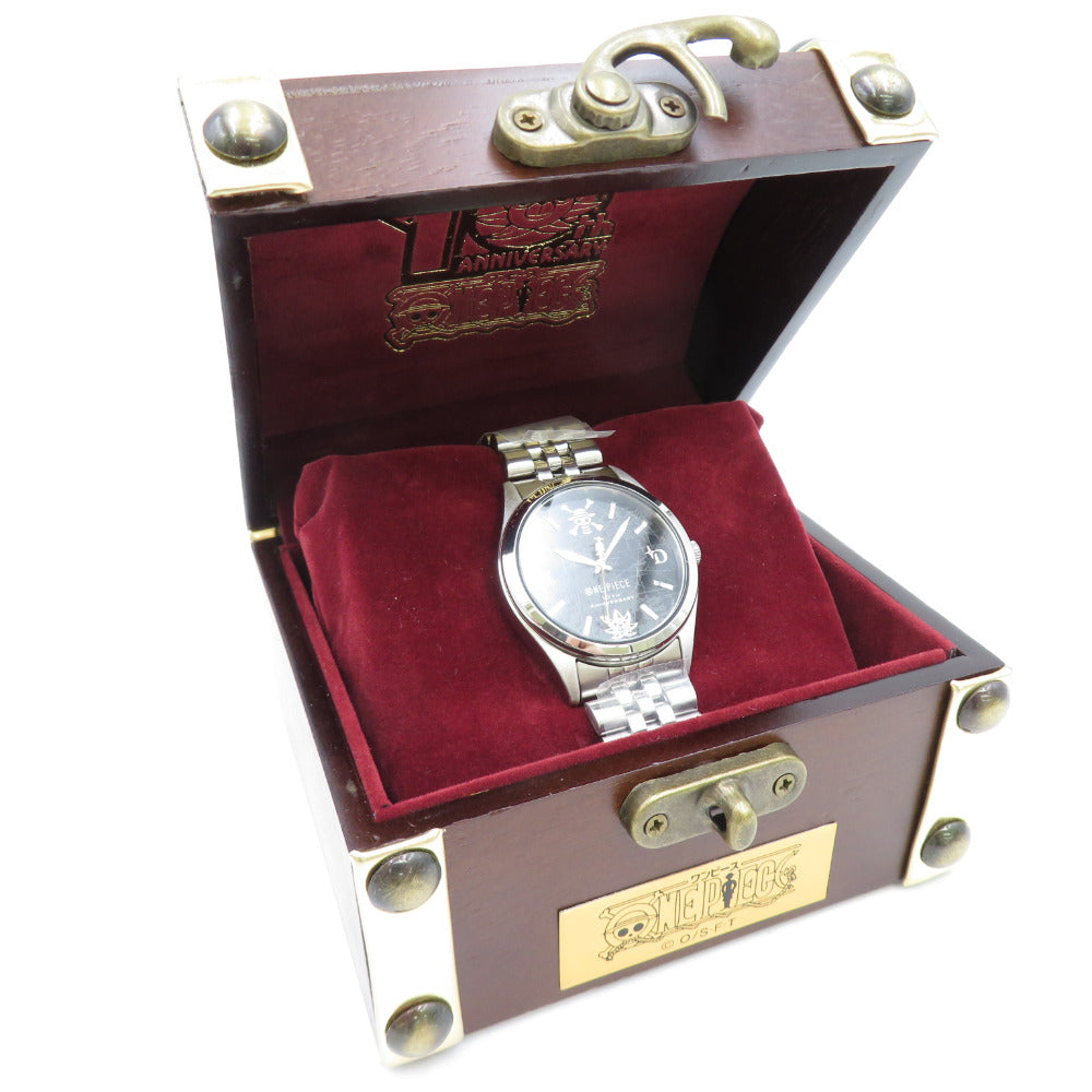 腕時計 アニメ ONE PIECE ワンピース 10周年記念公式ウォッチ 黄金の指針 ゴールデン・ポース 返品不可 動作未確認 美品