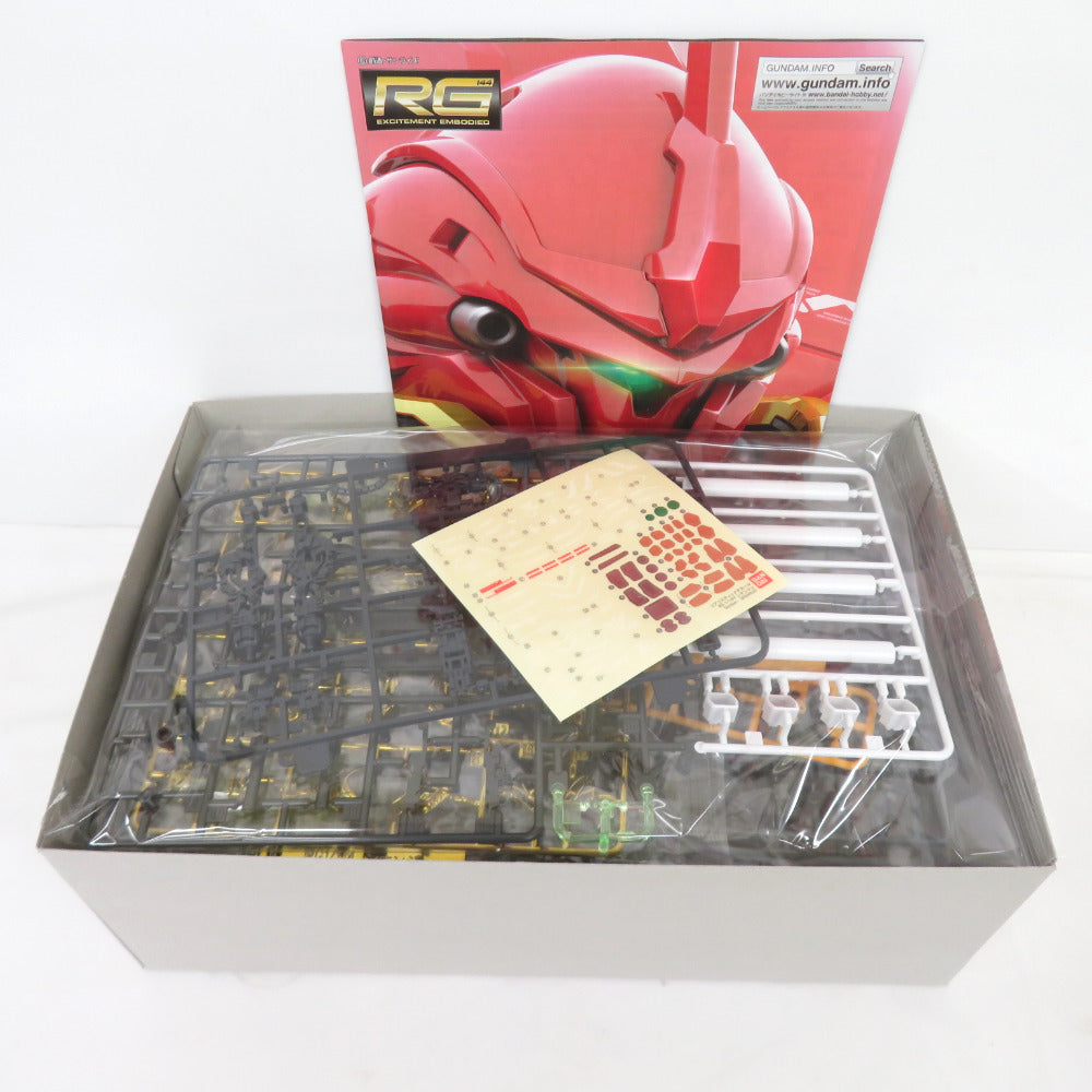 RG 機動戦士ガンダムUC MSN-06S シナンジュ 1/144スケール 色分け済みプラモデル BANDAI バンダイ プラモデル 美品