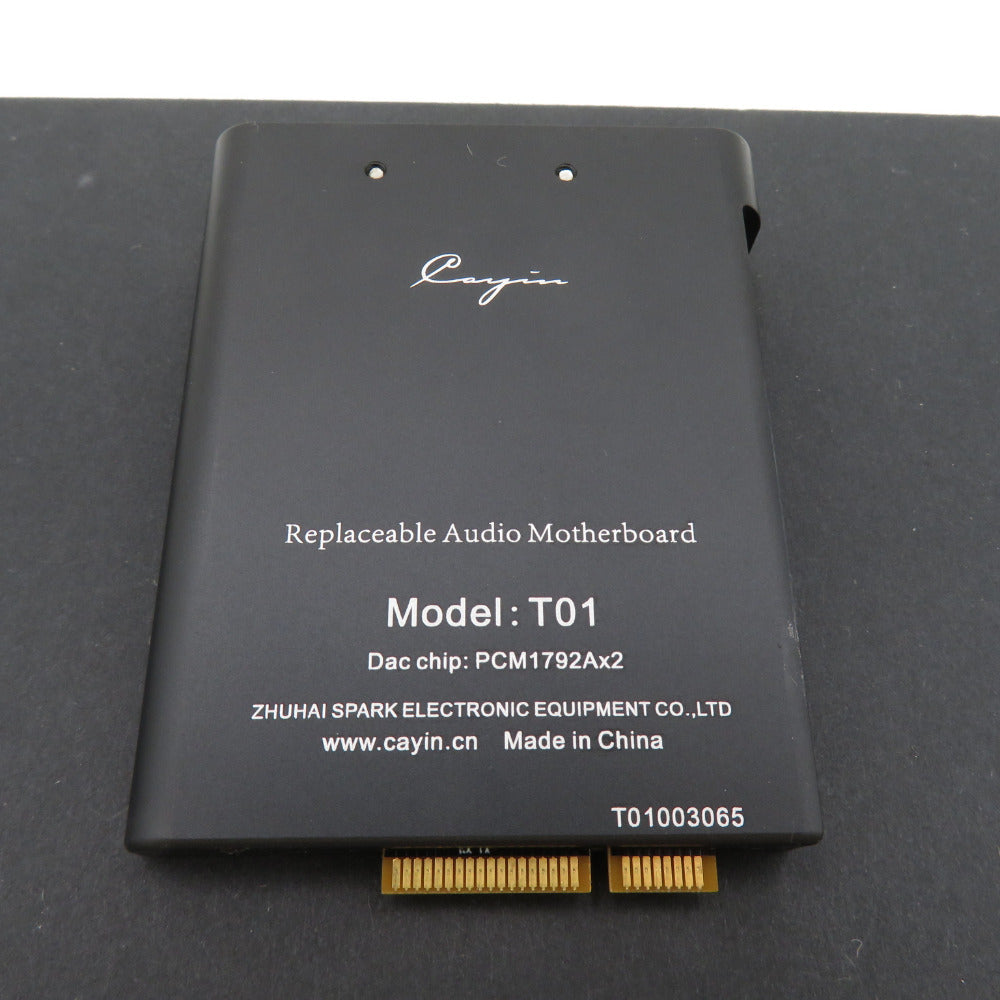 オーディオ機器 Cayin T01 交換式オーディオマザーボード 動作未確認