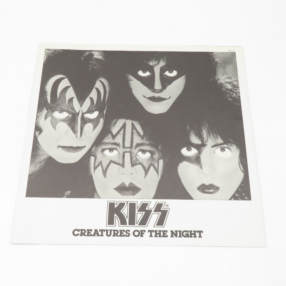 レコード LP盤 KISS キッス CREATURES OF THE NIGHT 暗黒の神話 28S