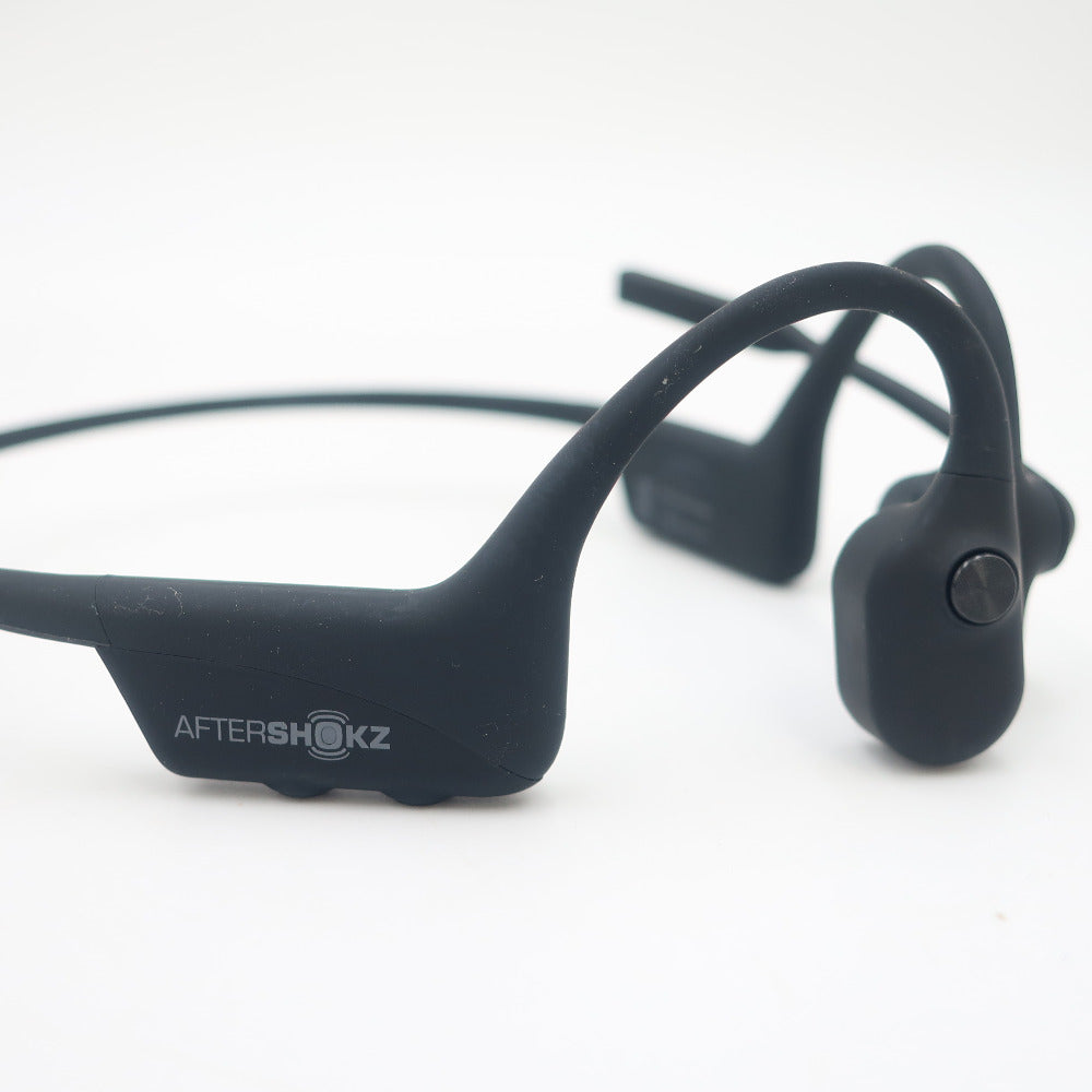 Shokz (ショックス) 骨伝導ヘッドセット OpenComm Black AFT-EP-000028