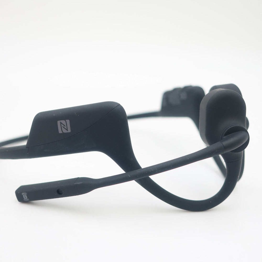 Shokz (ショックス) 骨伝導ヘッドセット OpenComm Black AFT-EP-000028