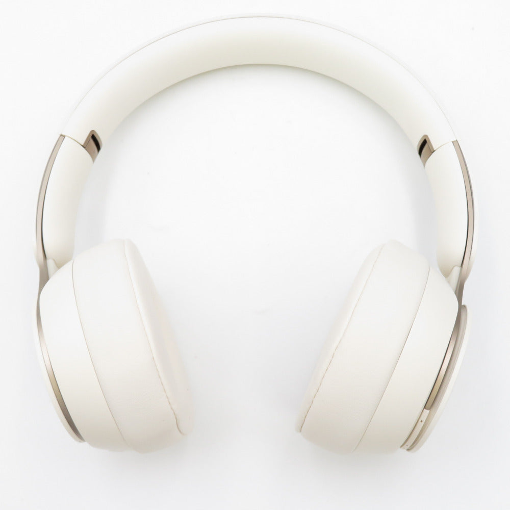 Beats by Dr. Dre SOLO PRO ワイヤレスヘッドホン アクティブノイズキャンセリング アイボリー MRJ72PA/A 美品
