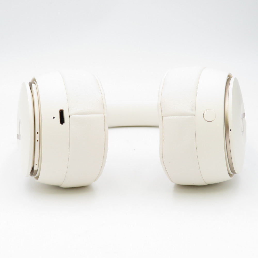 Beats by Dr. Dre SOLO PRO ワイヤレスヘッドホン アクティブノイズキャンセリング アイボリー MRJ72PA/A 美品