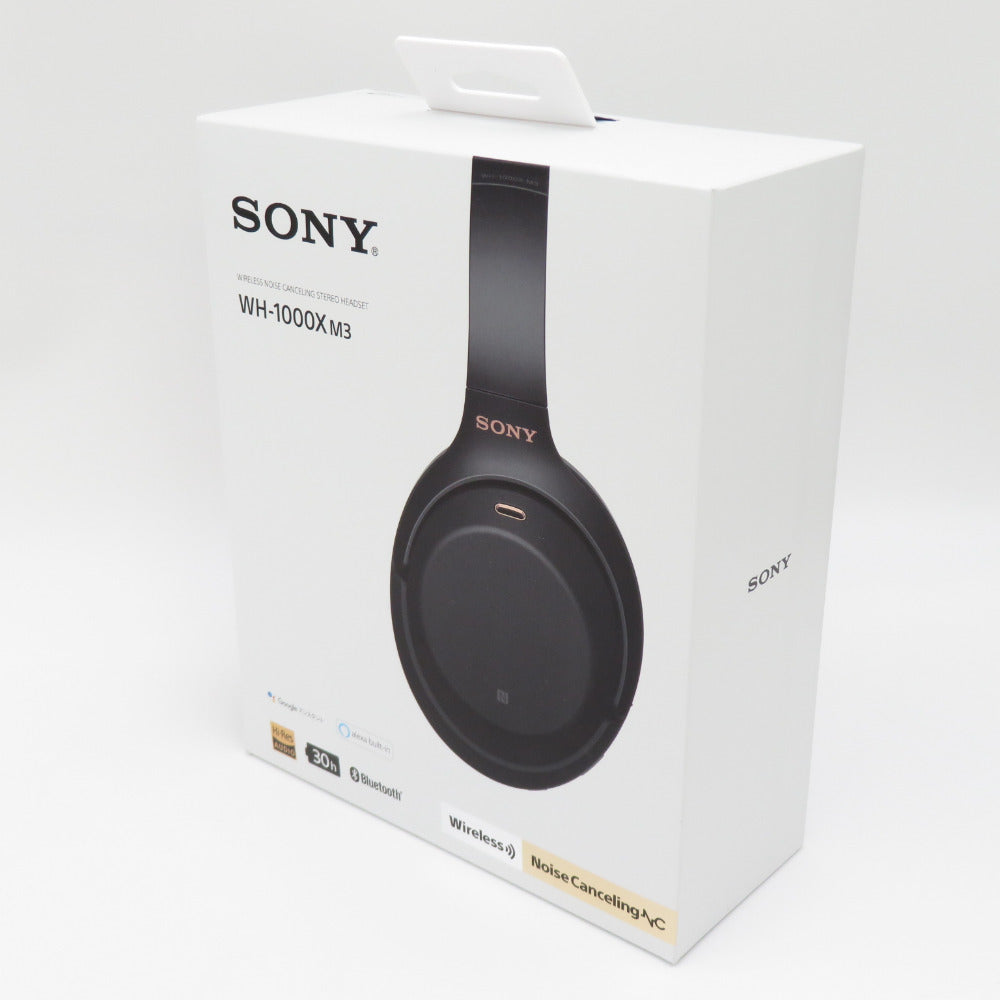 SONY WH-1000XM3 ブラック ワイヤレスノイキャンヘッドホン