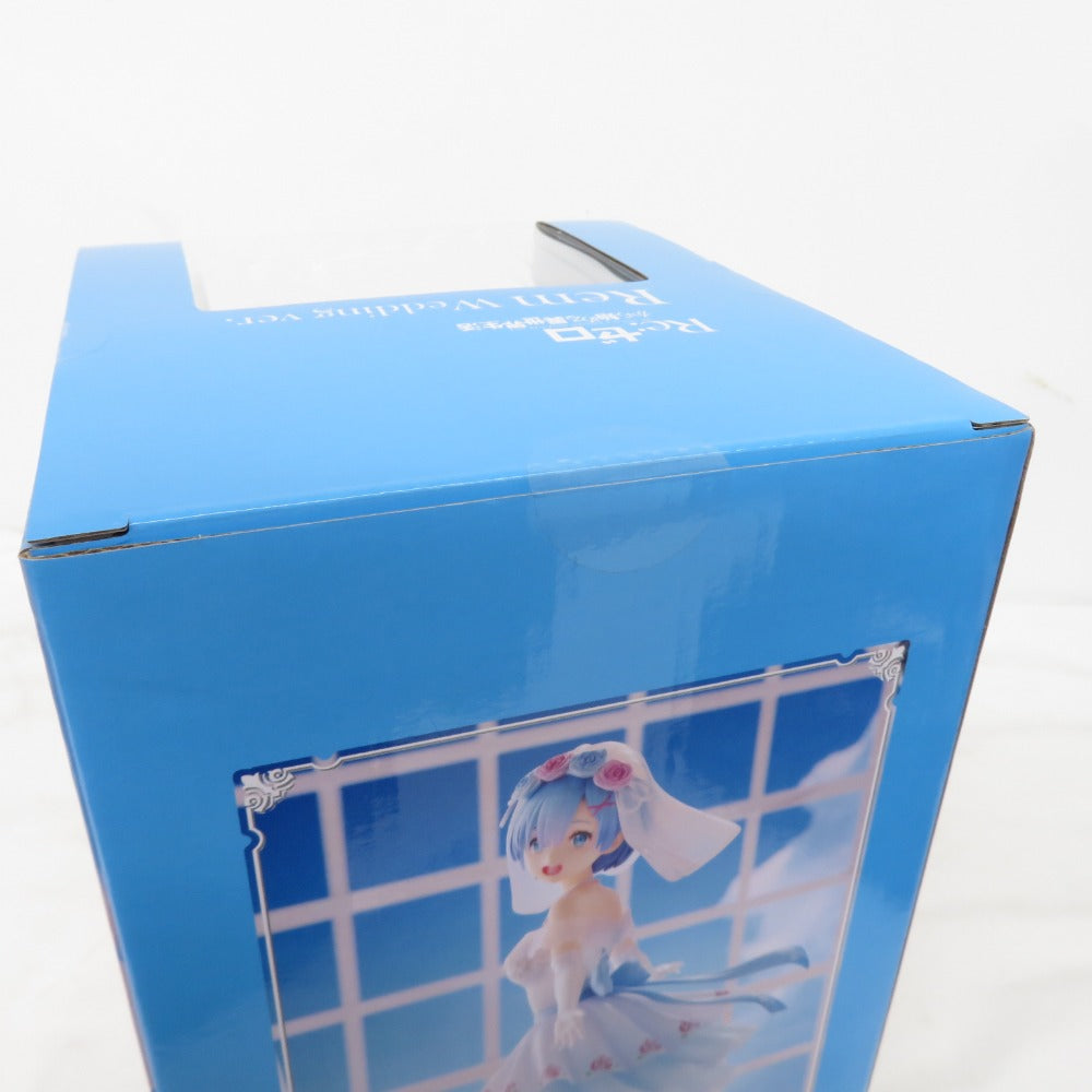 Re:ゼロから始める異世界生活 レム ウエディングVer. ノンスケール PVC&ABS製 塗装済み 完成品フィギュア 未開封品