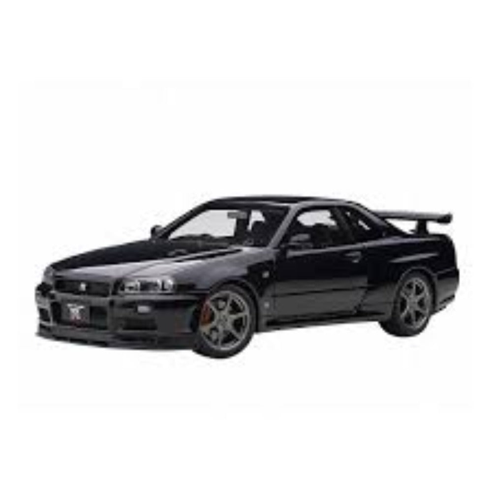 1/18 日産 スカイライン GT-R（R34）Vスペック II ブラックパール  AUTOart オートアート 模型 美品