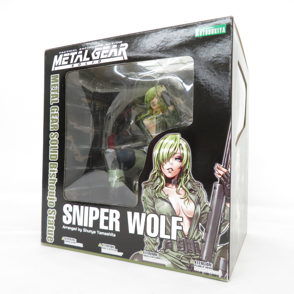 METAL GEAR SOLID メタルギア ソリッド 美少女 スナイパーウルフ KOTOBUKIYA コトブキヤ フィギュア 開封品