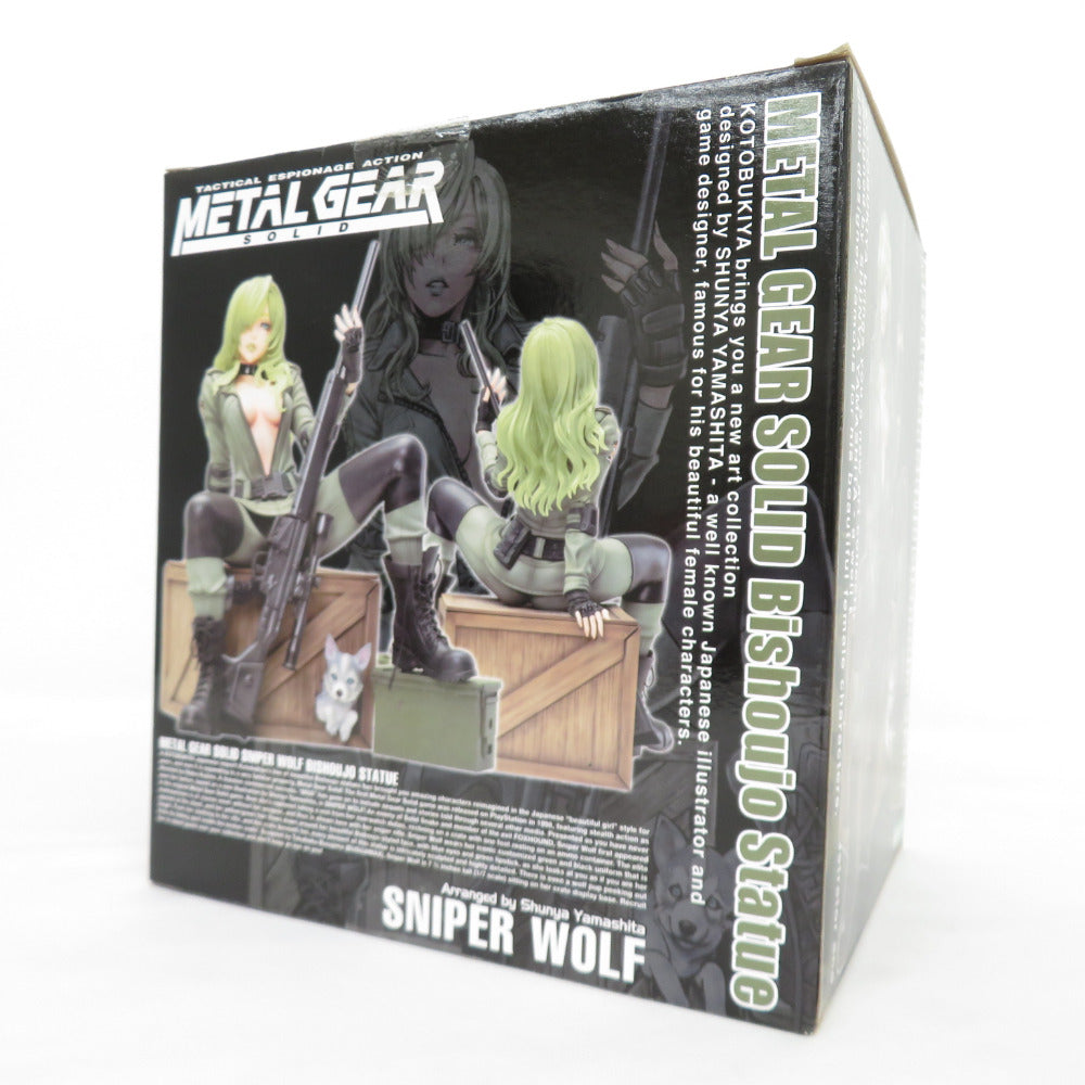 METAL GEAR SOLID メタルギア ソリッド 美少女 スナイパーウルフ KOTOBUKIYA コトブキヤ フィギュア 開封品