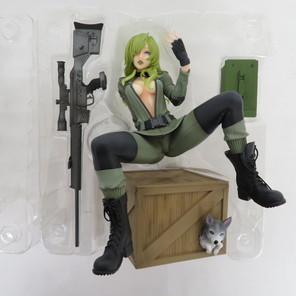 METAL GEAR SOLID メタルギア ソリッド 美少女 スナイパーウルフ KOTOBUKIYA コトブキヤ フィギュア 開封品