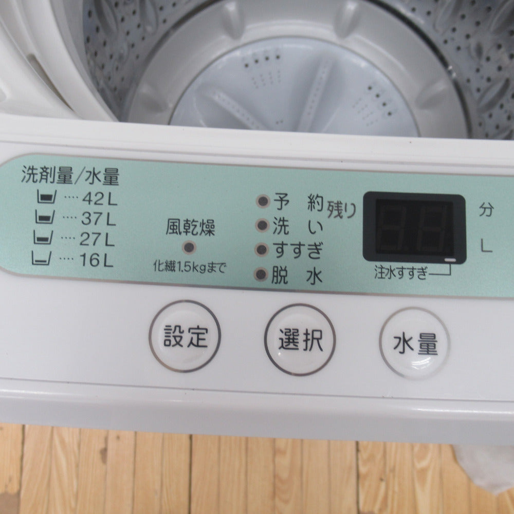 YAMADASELECT 全自動電気洗濯機 YWM-T45G1 4.5kg 2019年製 簡易乾燥 