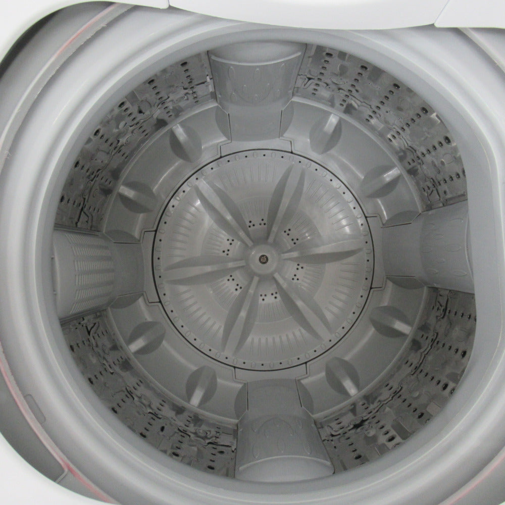 TOSHIBA 東芝 全自動洗濯機 4.5kg AW-45M7 2018年製 ピュアホワイト 簡易乾燥機能付 一人暮らし 洗浄・除菌済み