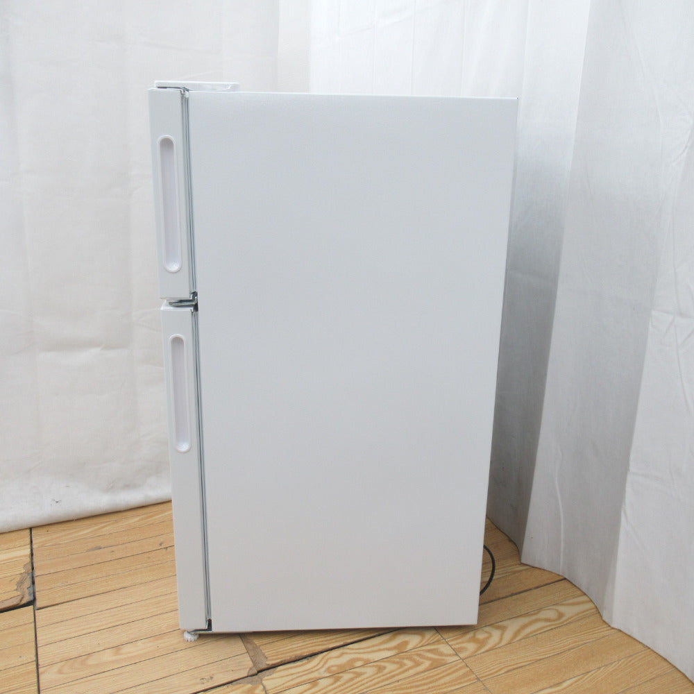 maxzen マクスゼン 冷蔵庫 87L 2ドア JR087ML01WH ホワイト 2021年製 