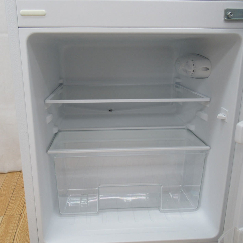 maxzen マクスゼン 冷蔵庫 87L 2ドア JR087ML01WH ホワイト 2021年製 