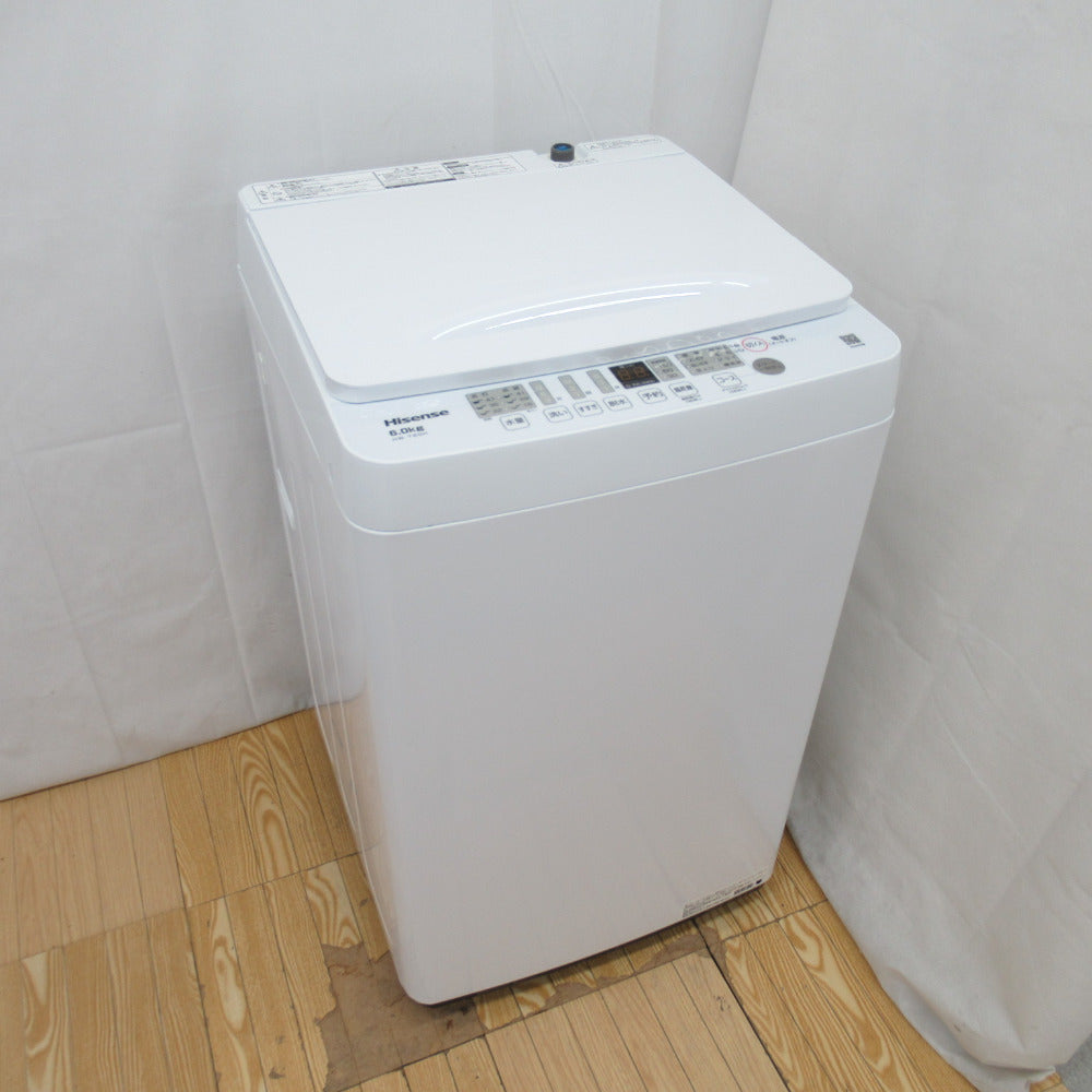 Haier ハイアール 全自動電気洗濯機 HW-T60H 6.0kg 2023年製 ホワイト 