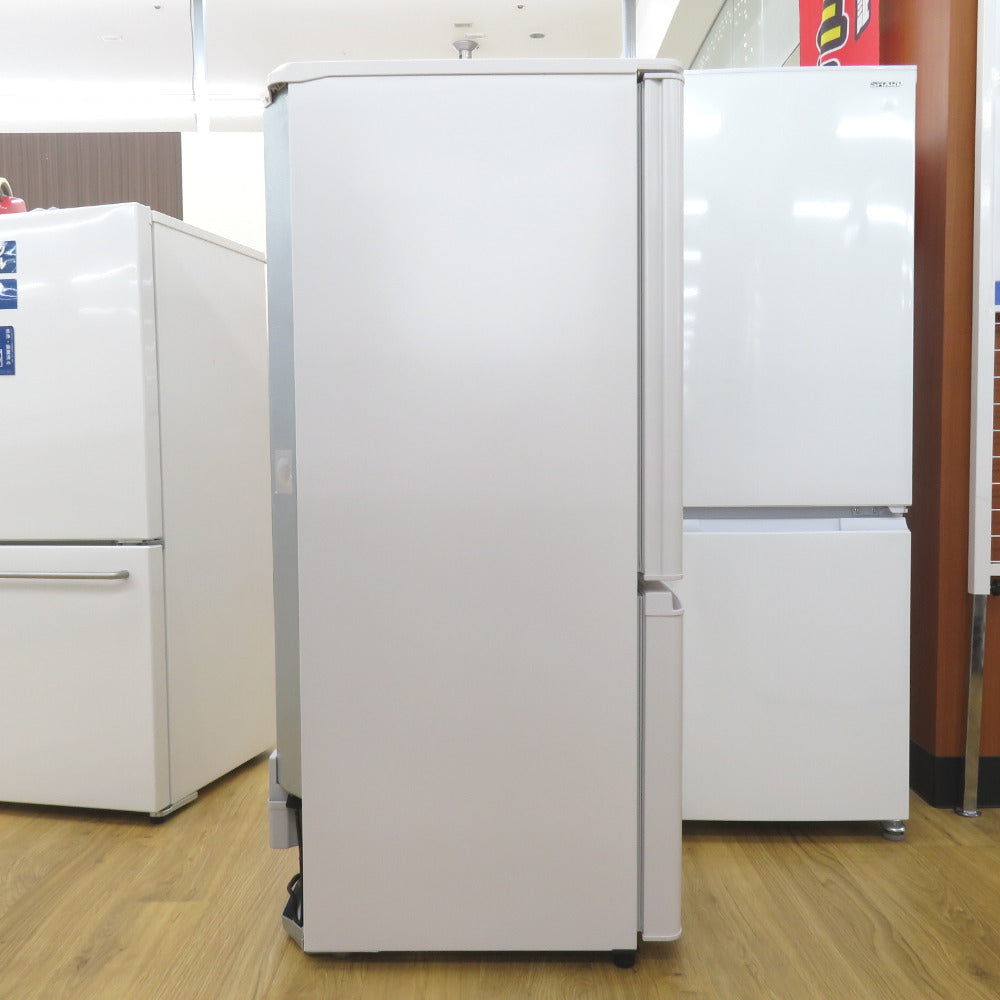 MITSUBISHI 三菱電機 ミツビシ 冷蔵庫 146L 2ドア MR-P15F-W ホワイト 