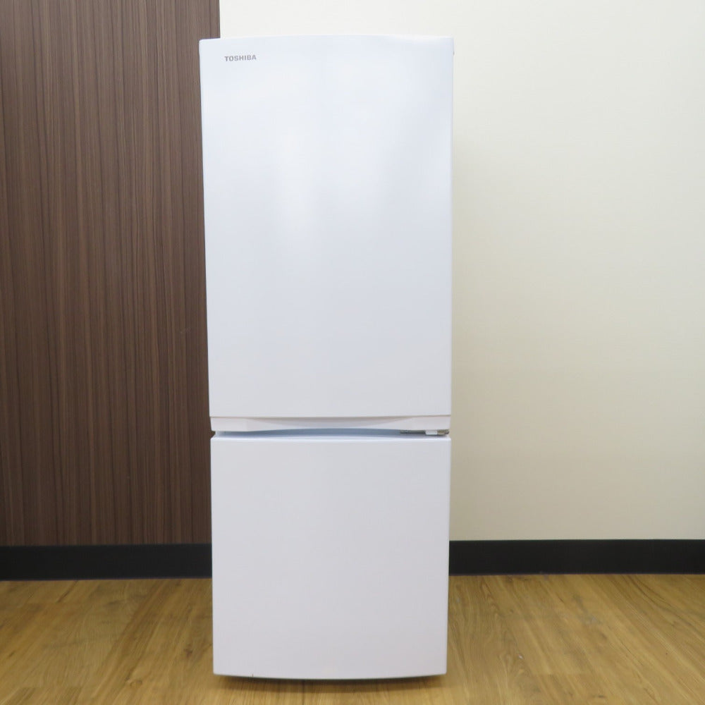 TOSHIBA 東芝 冷蔵庫 vegeta 153L 2ドア GR-U15BS セミマットホワイト 