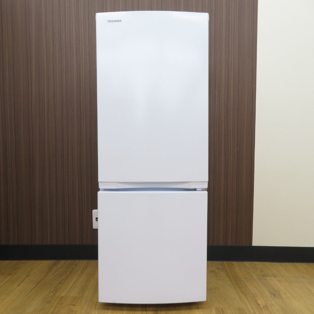 TOSHIBA 東芝 冷蔵庫 vegeta 153L 2ドア GR-U15BS セミマットホワイト 