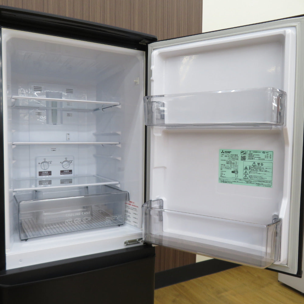 2ドア冷蔵庫2020年製 146L MITSUBISHI 冷蔵庫MR-P15EF