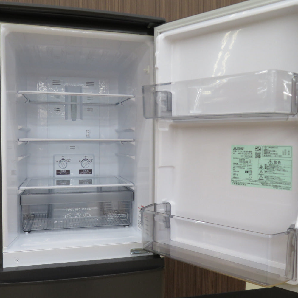 MITSUBISHI 三菱電機 ミツビシ 冷蔵庫 146L 2ドア MR-P15G-H1マット 