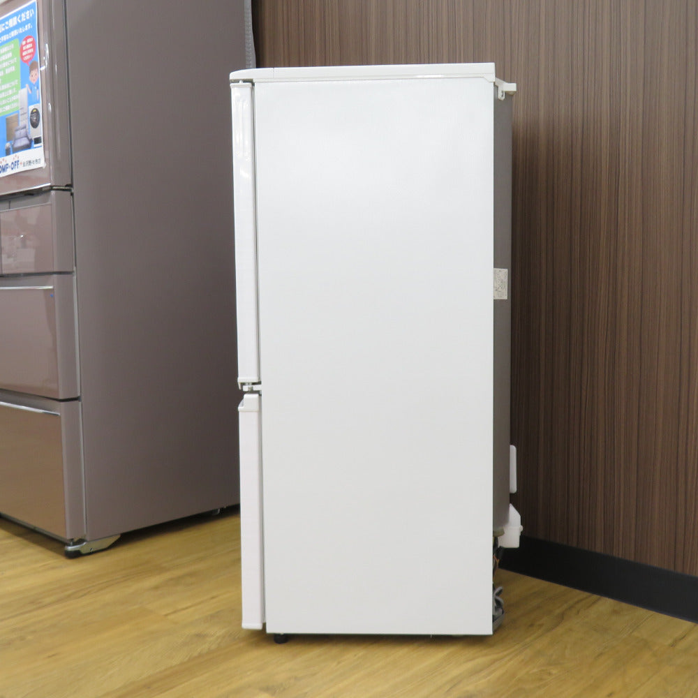 シャープ 冷凍冷蔵庫 SJ-D14F ホワイト 付け替えドア つれなかっ