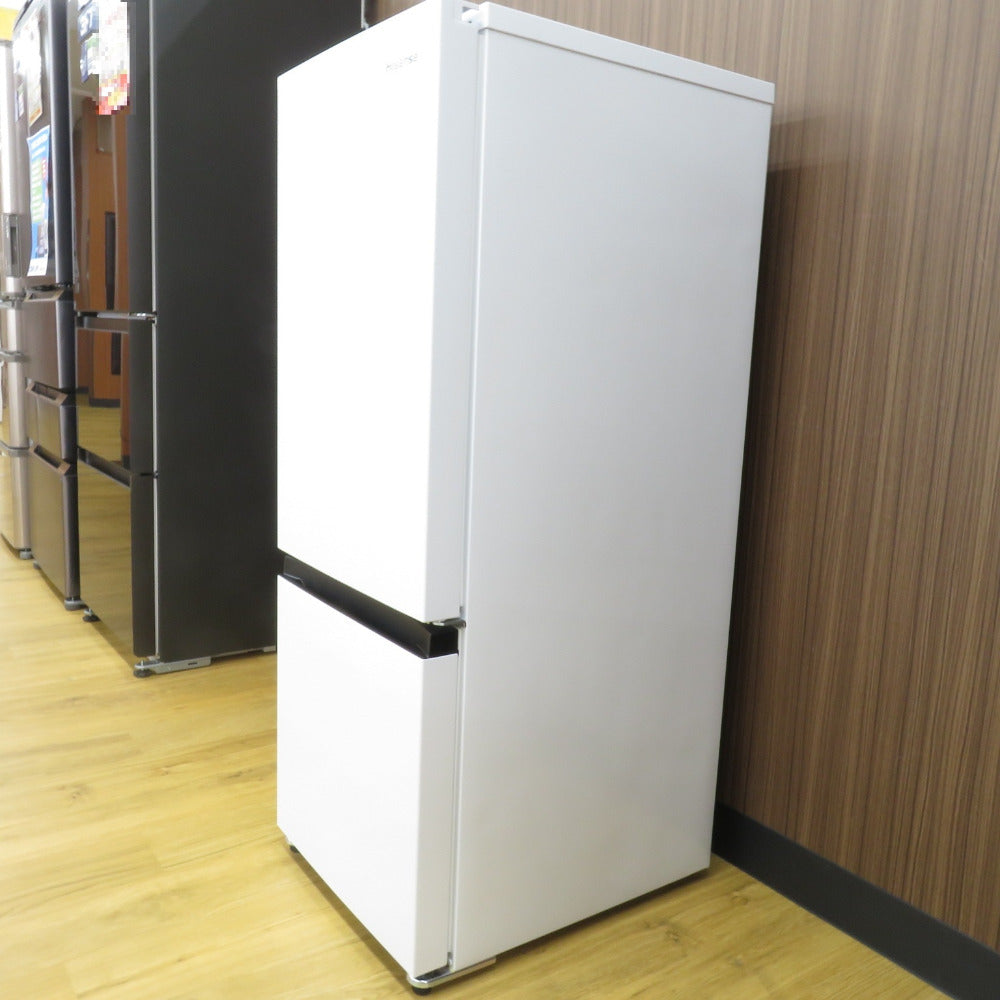 Hisence ハイセンス 冷蔵庫 162L 2ドア HR-D15F ホワイト 2022年製 