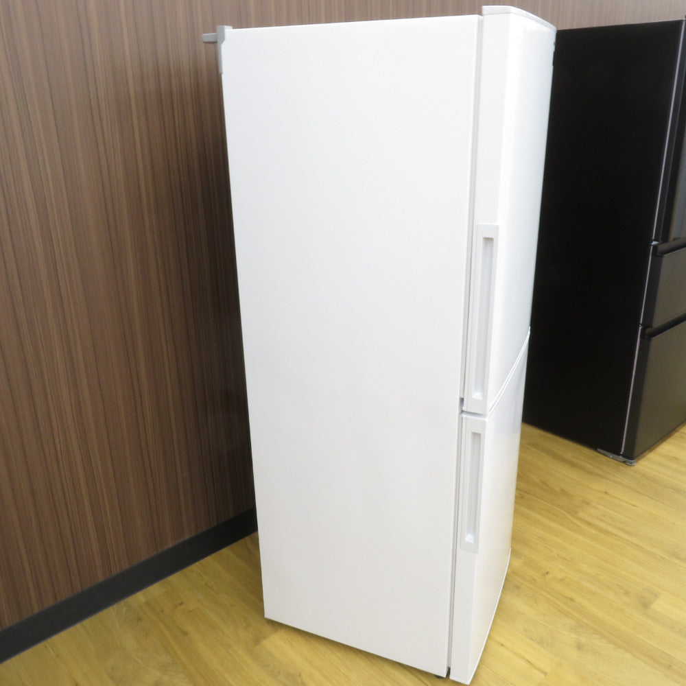 SHARP シャープ 冷蔵庫 280L 2ドア SJ-PD28G-W 2021年製 ホワイト 洗浄
