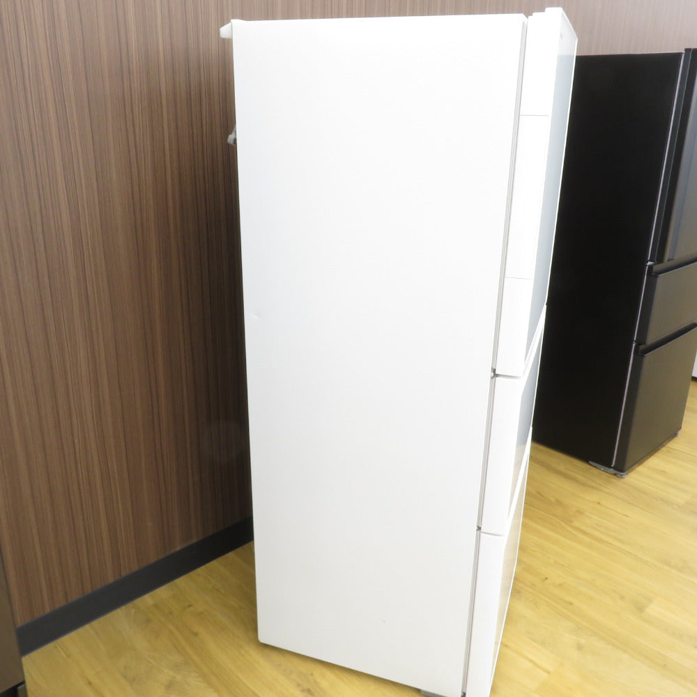 TOSHIBA 東芝 冷蔵庫 330L 3ドア VEGETA GR-M33SXV(EW) 2018年製 