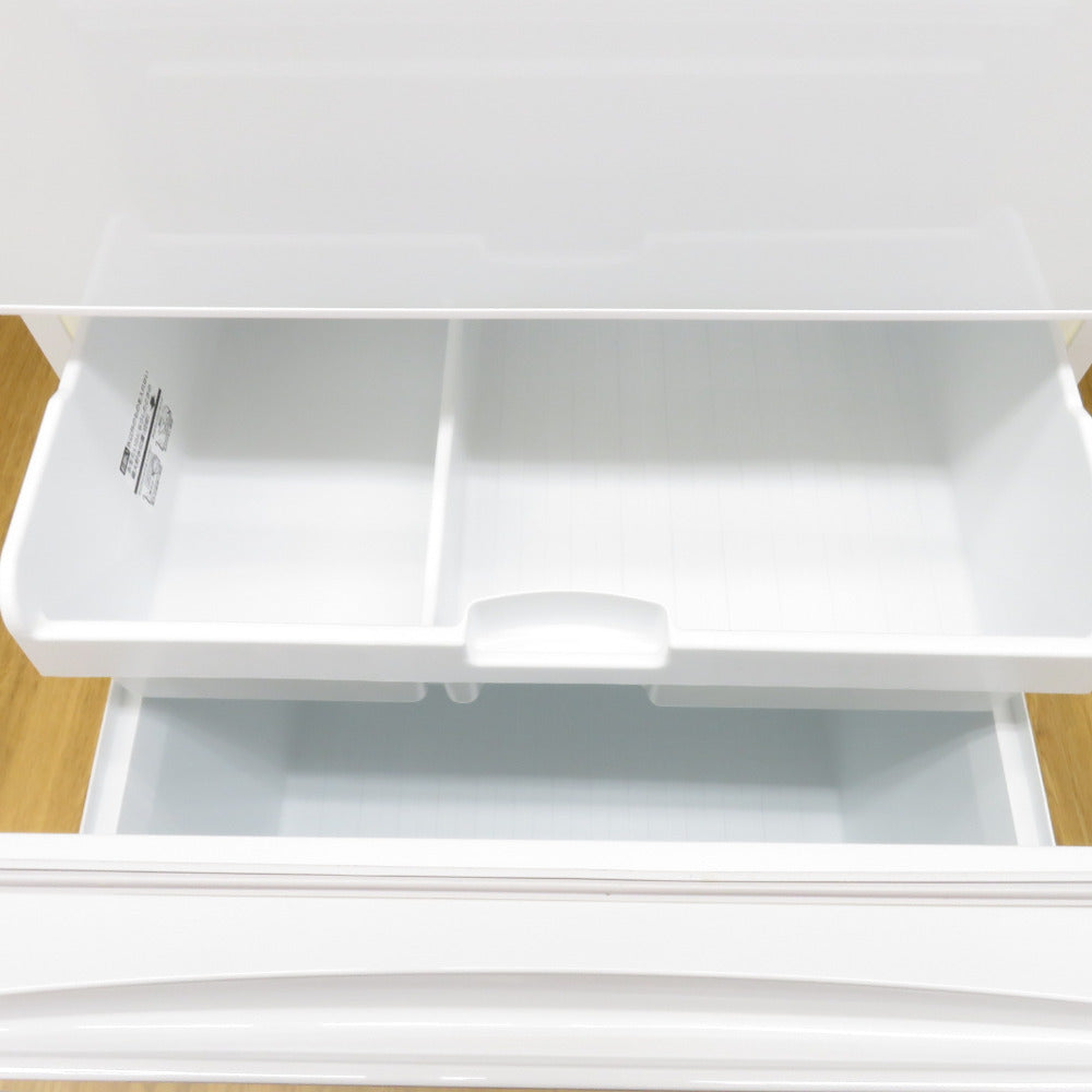 TOSHIBA 東芝 冷蔵庫 330L 3ドア VEGETA GR-M33SXV(EW) 2018年製 