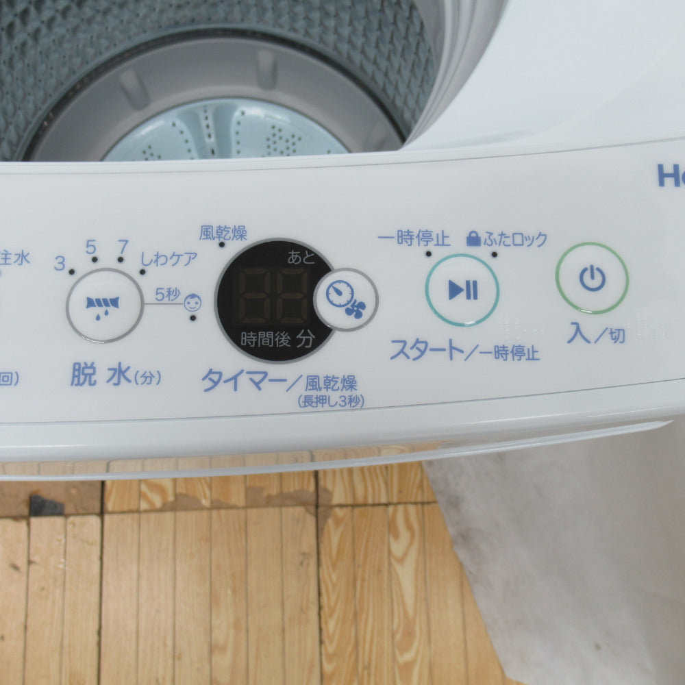 Haier ハイアール 全自動洗濯機 4.5kg JW-C45FK 送風・簡易乾燥 2020年 