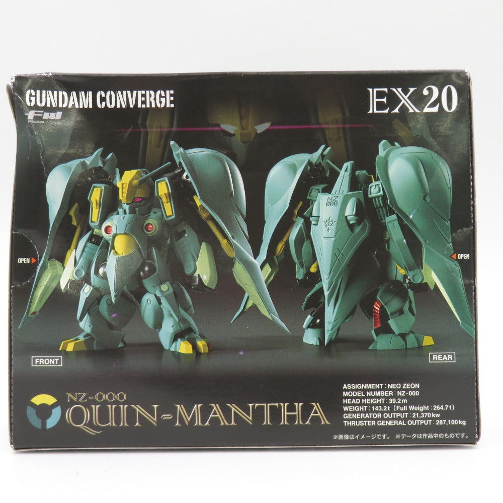 FW GUNDAM CONVERGE EX20 クィン・マンサ  (機動戦士ガンダム) フィギュア 外箱に傷みあり 未開封品