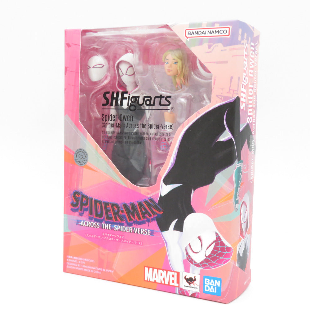 スパイダーグウェン (スパイダーマン：アクロス・ザ・スパイダーバース) 開封品 S.H.Figuarts エスエイチ フィギュアーツ フィギュア