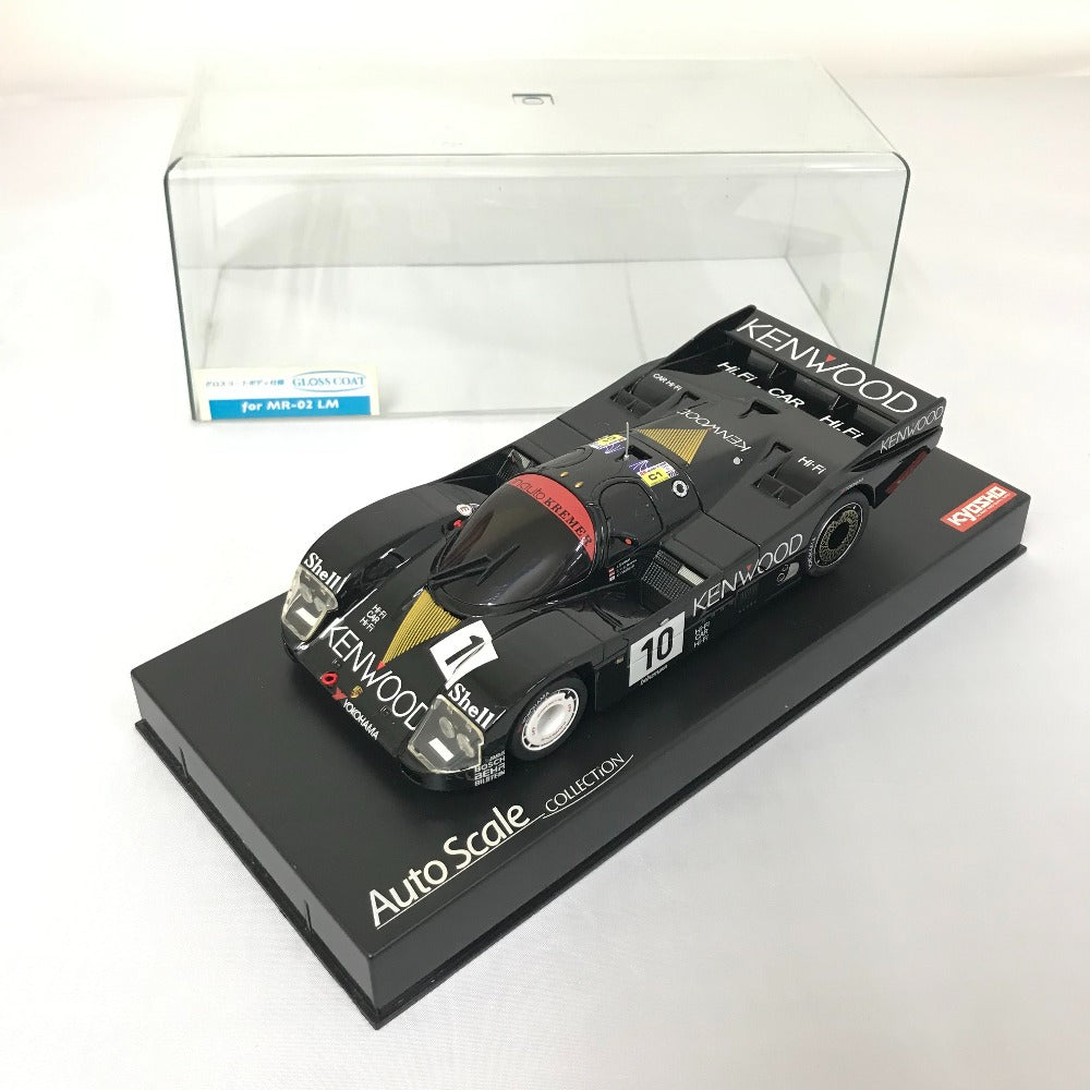 京商 オートスケールコレクション ポルシェ962 C LH NO.10 ブラック 美 