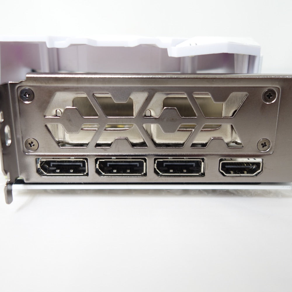 玄人志向 (クロウトシコウ) PC周辺機器 グラフィックボード RTX3060 TiEX White LHR PCI-E 8GB GDDR6 256Bit 美品