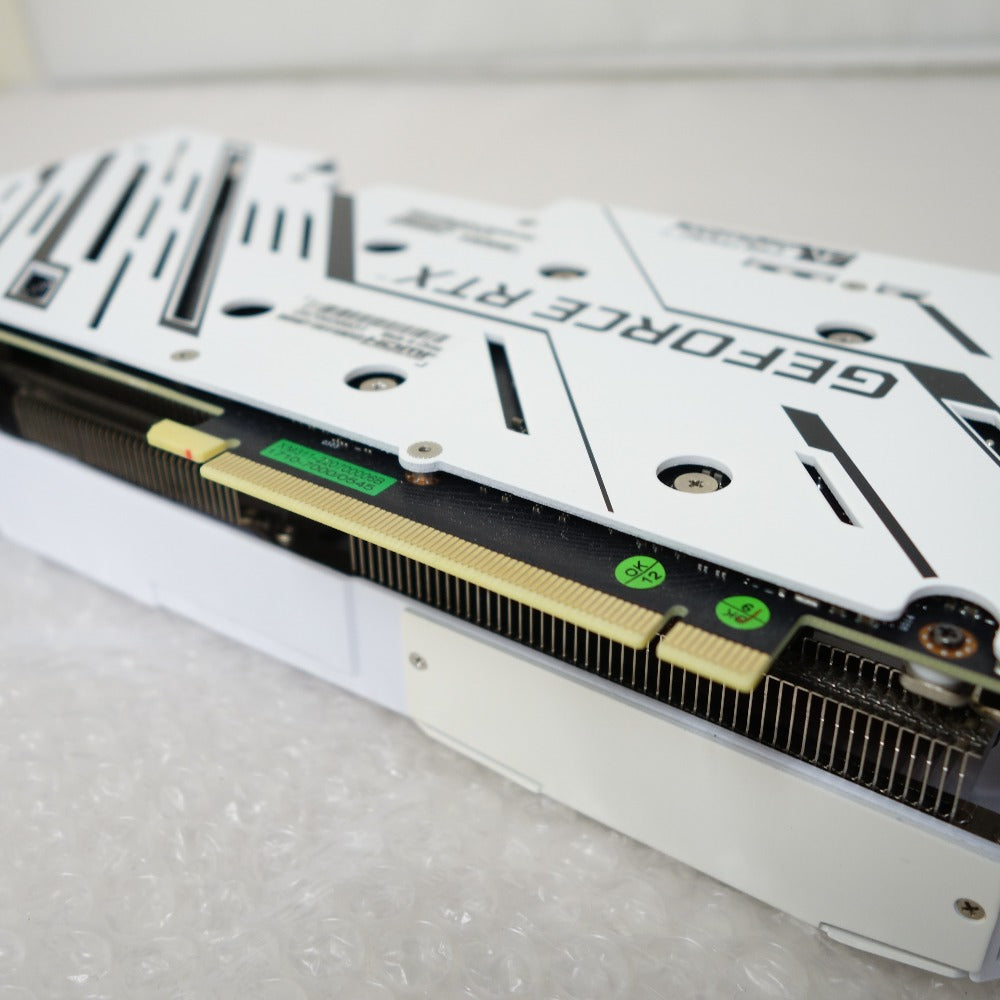 玄人志向 (クロウトシコウ) PC周辺機器 グラフィックボード RTX3060 TiEX White LHR PCI-E 8GB GDDR6  256Bit 美品