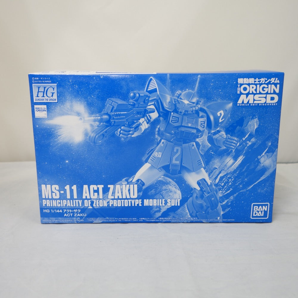 HG 1/144 アクト・ザク 未組立品 BANDAI SPIRITS バンダイスピリッツ プラモデル 機動戦士ガンダム