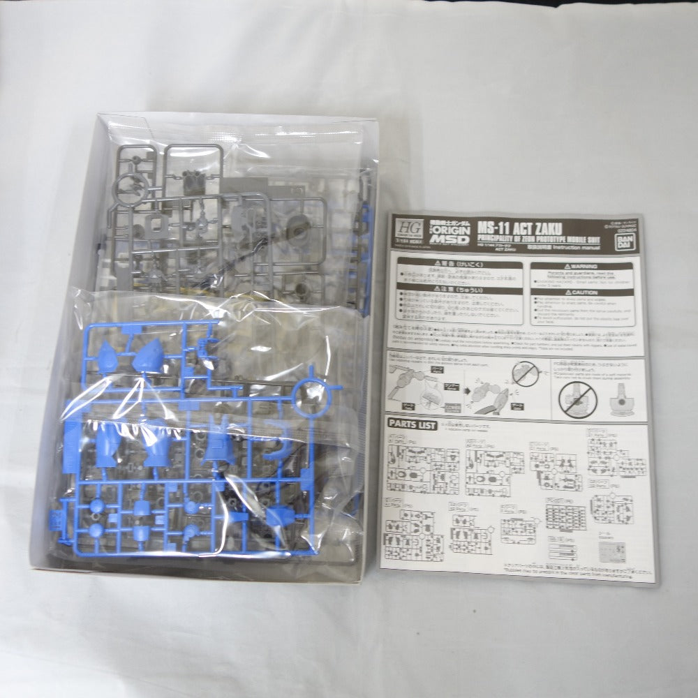 HG 1/144 アクト・ザク 未組立品 BANDAI SPIRITS バンダイスピリッツ プラモデル 機動戦士ガンダム