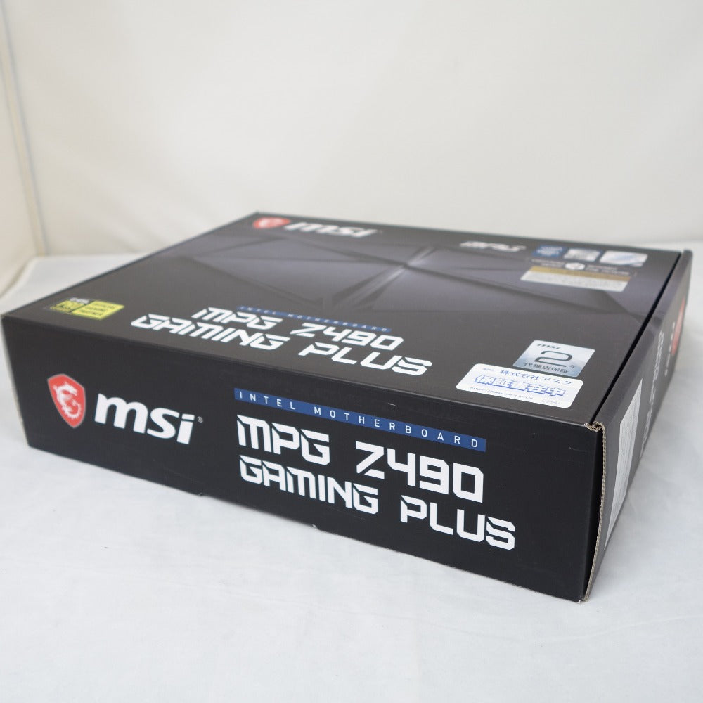 MSIジャンク品 MSI (エムエスアイ) PCパーツ マザーボード MPG Z490 GAMING PLUS ATX