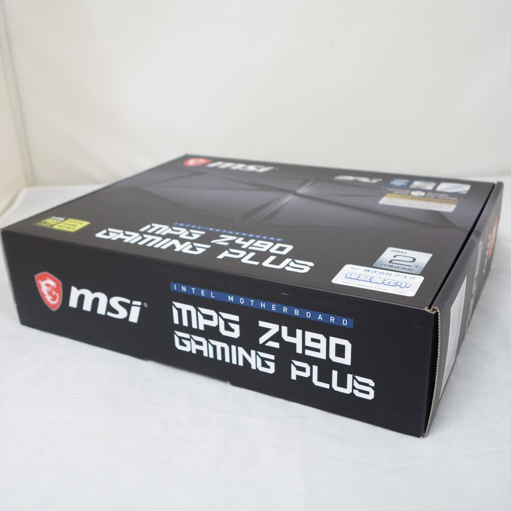 ジャンク品 MSI (エムエスアイ) PCパーツ マザーボード MPG Z490 GAMING PLUS ATX