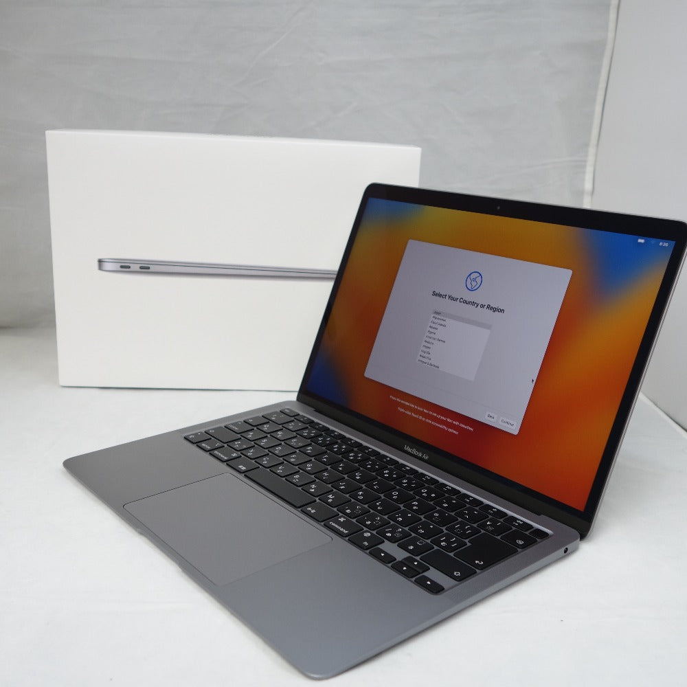 Apple MacBook Air (マックブックエアー) 13インチ 2020 スペースグレイ M1/8G/256GB MGN63J/A