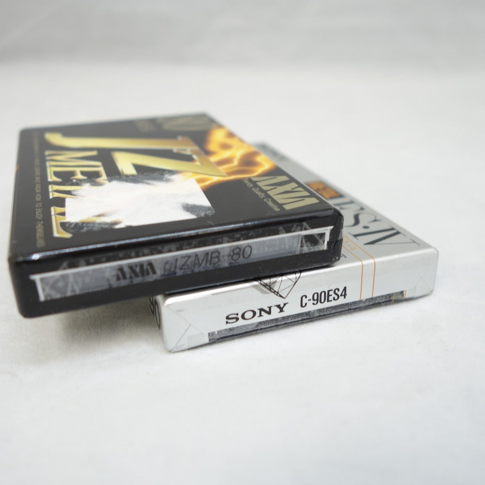 ジャンク品 メタルテープ カセットテープ 90分 80分 2本セット [SONY C