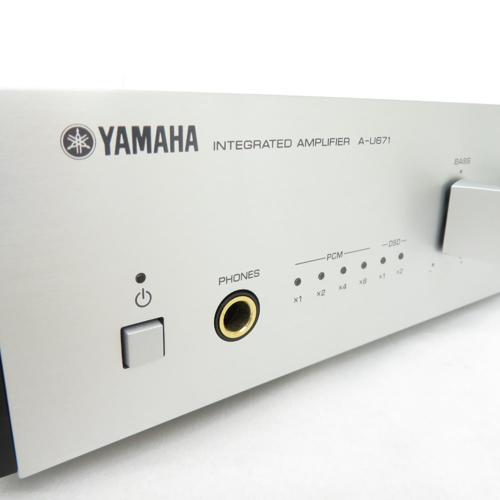 YAMAHA (ヤマハ) USB DAC内蔵 プリメインアンプ シルバー A-U671