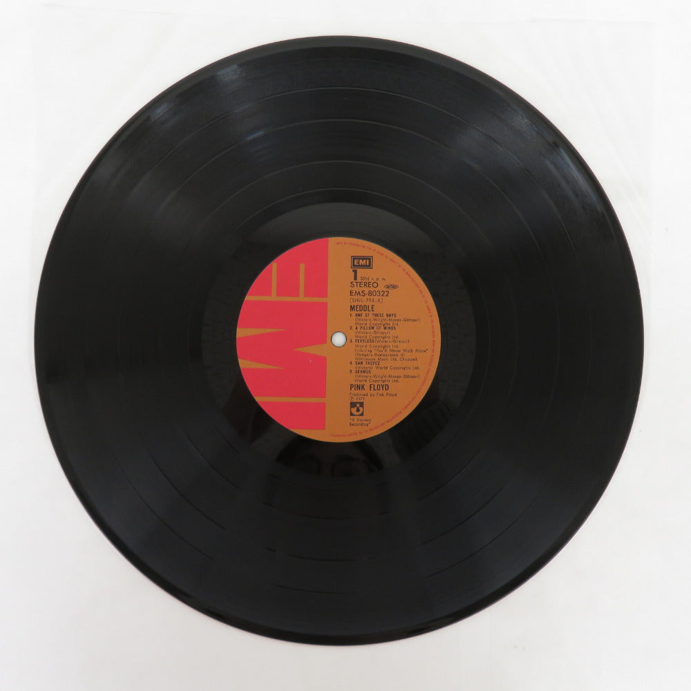 ピンク・フロイド おせっかい 帯付き レコード LP盤  EMS-80322 動作未確認