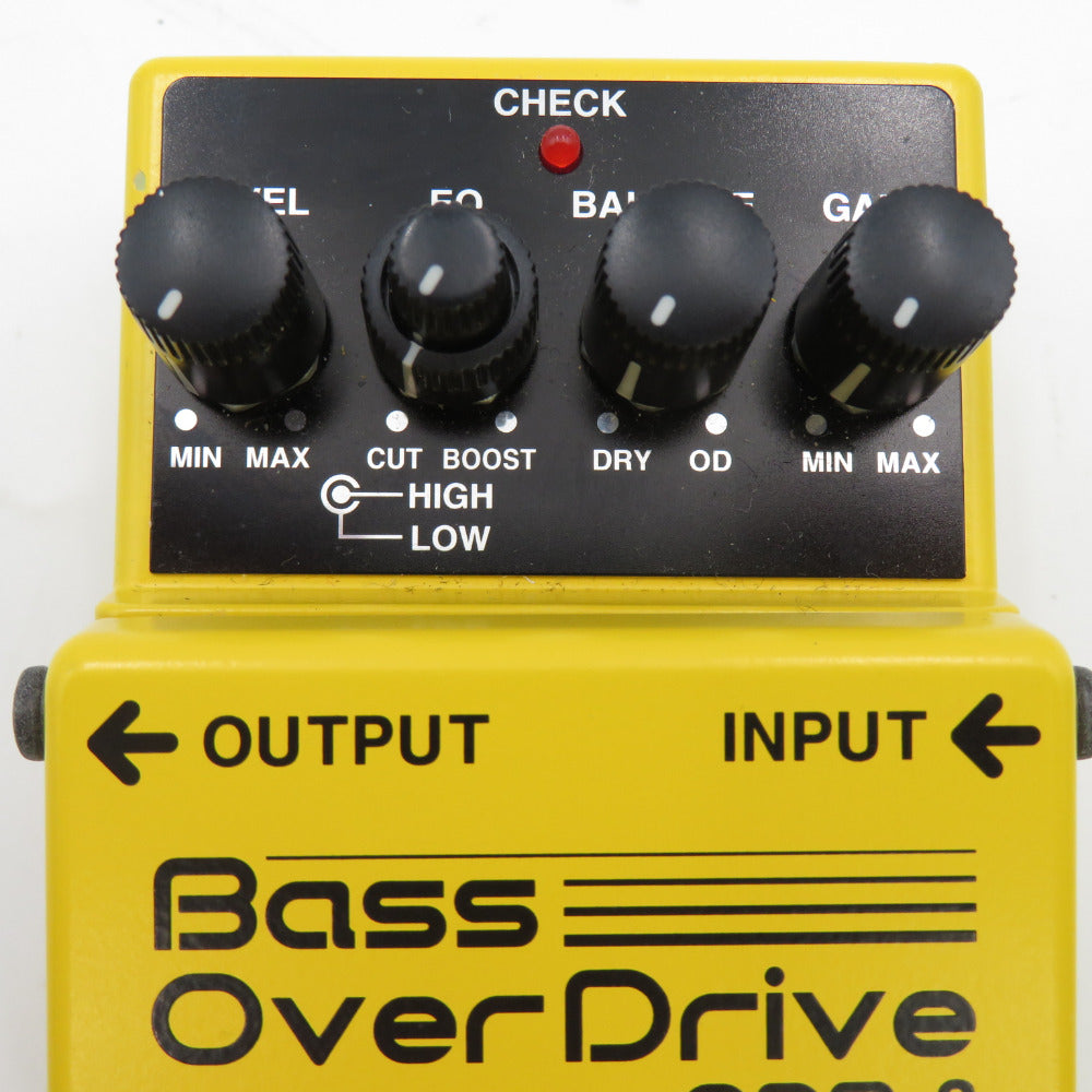 BOSS ボス エフェクター Bass Over Drive ベース オーバードライブ ODB-3
