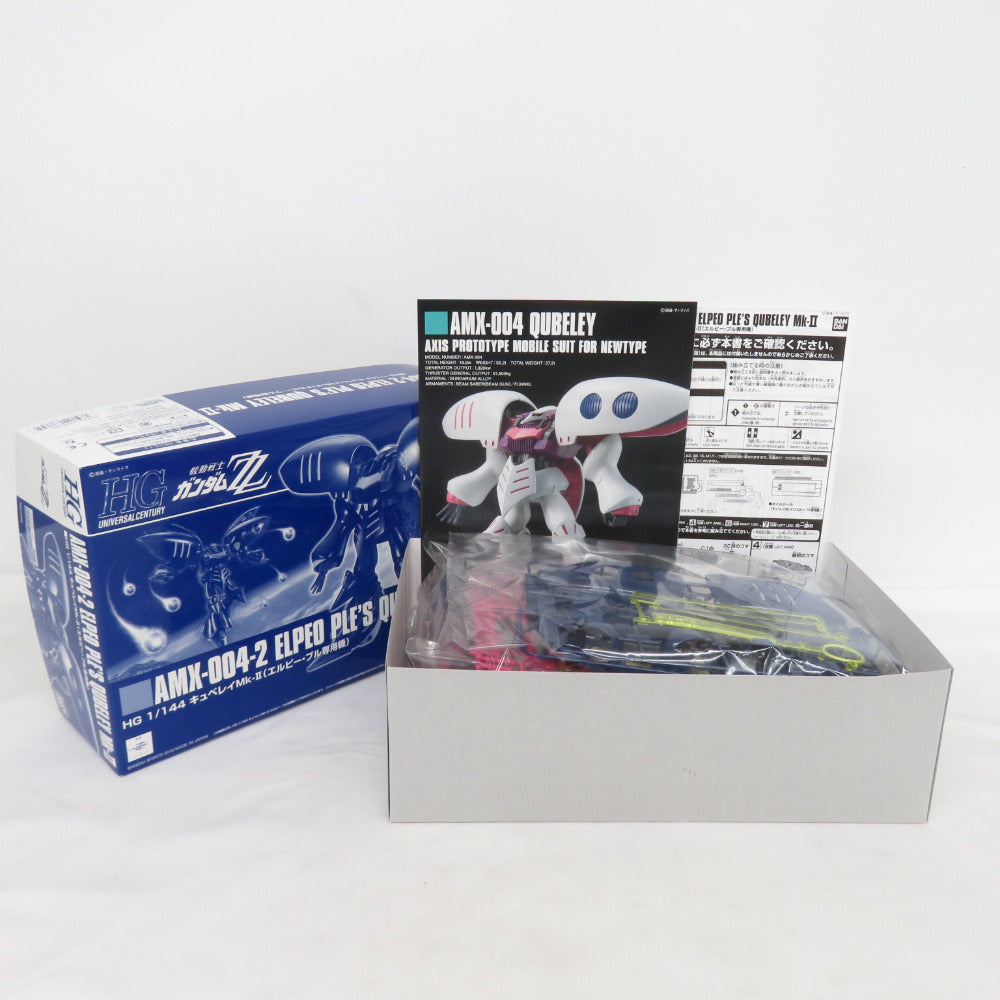 未使用品・未組立品 ムービック(Movic) プレミアムバンダイ限定 2箱セット HGUC 1/144 キュベレイMK-II プルツー専用機&エルピー・プル専用機