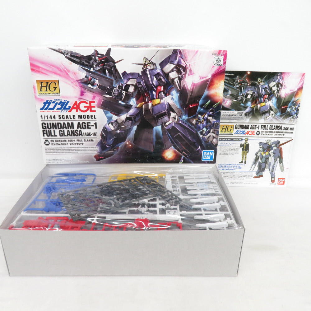 未使用/未組立 HG 1/144 ガンダムAGEー1 ノーマル/Gサイフォス /ガンダムAGE-1 フルグランサ 3箱セット 色分け済みプラモデル(機動戦士ガンダムAGE)