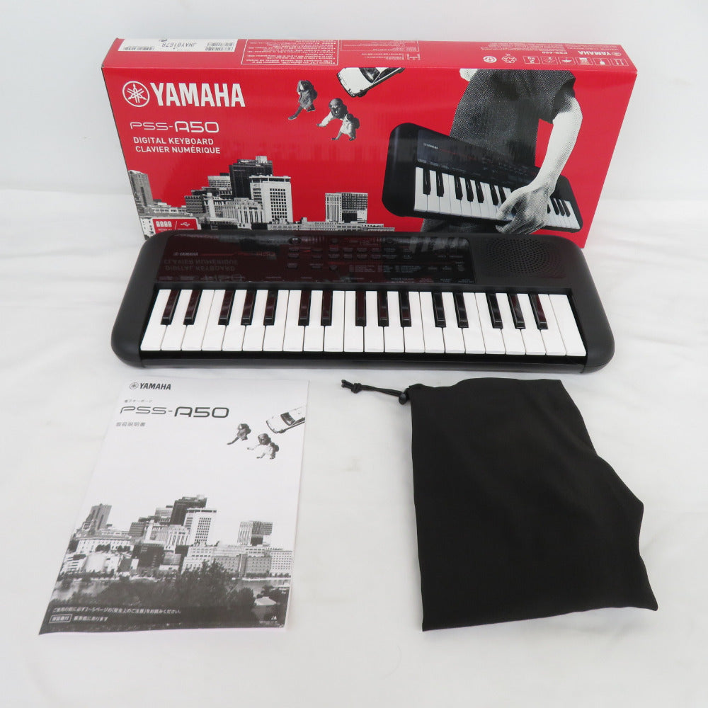 YAMAHA ヤマハ(音楽機器)  ポータブルキーボード 箱・説明書付き PSS-A50